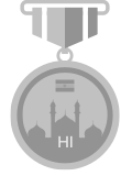 Course completion medal