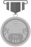 Course completion medal